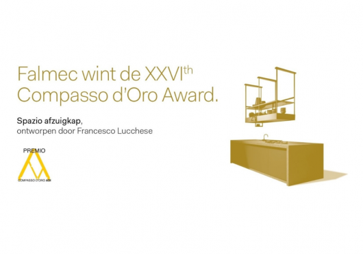 Falmec wint met Spazio de 26e 'Compasso d'Oro' Design Award